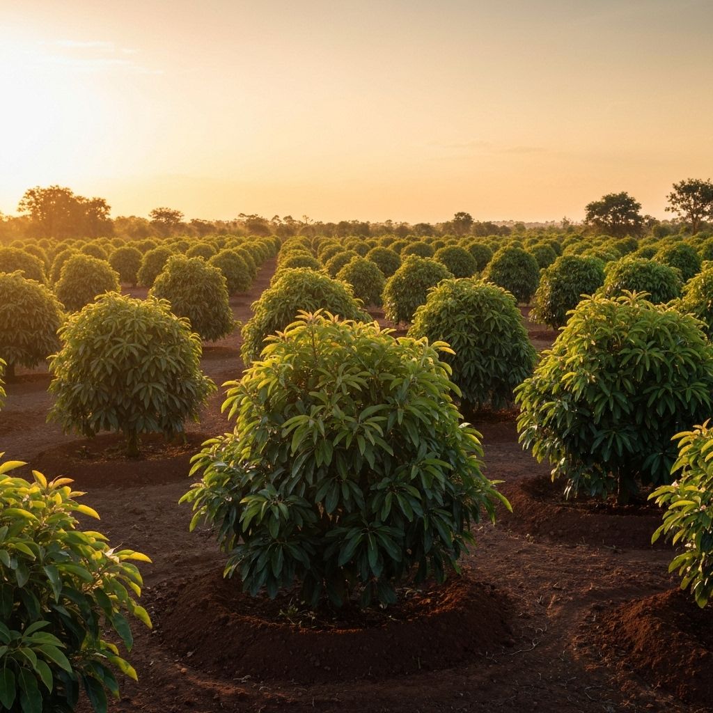 Kenyan avocado orchards